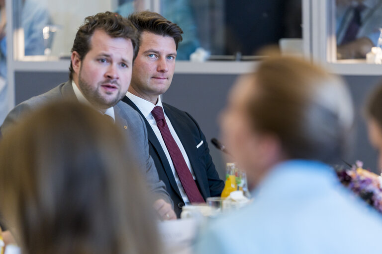 Fotografie 15: EP Conference of Presidents meets with the incoming Danish Presidency of the Council - Meeting with Meeting with Mette FREDERIKSEN, Danish Prime Minister and Danish Government