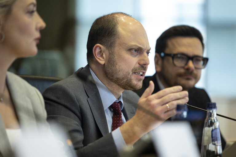 Fotó 32: AFET - Exchange of views with representatives of the Russian democratic opposition on the EU support to Russian pro-democratic forces in the new geopolitical context